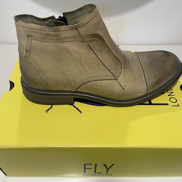 Fly London Hale Low Cap Toe Boot main image 12